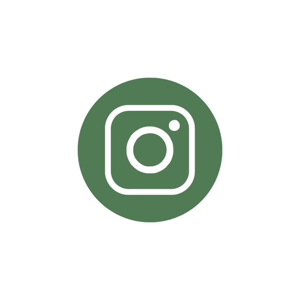 Dark Green Instagram logo
